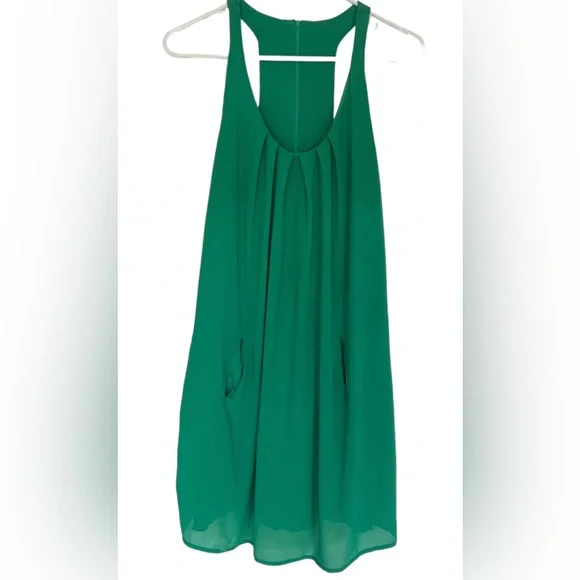 kelly green tunic dress Eleanor Green Tunic Dress main image 1